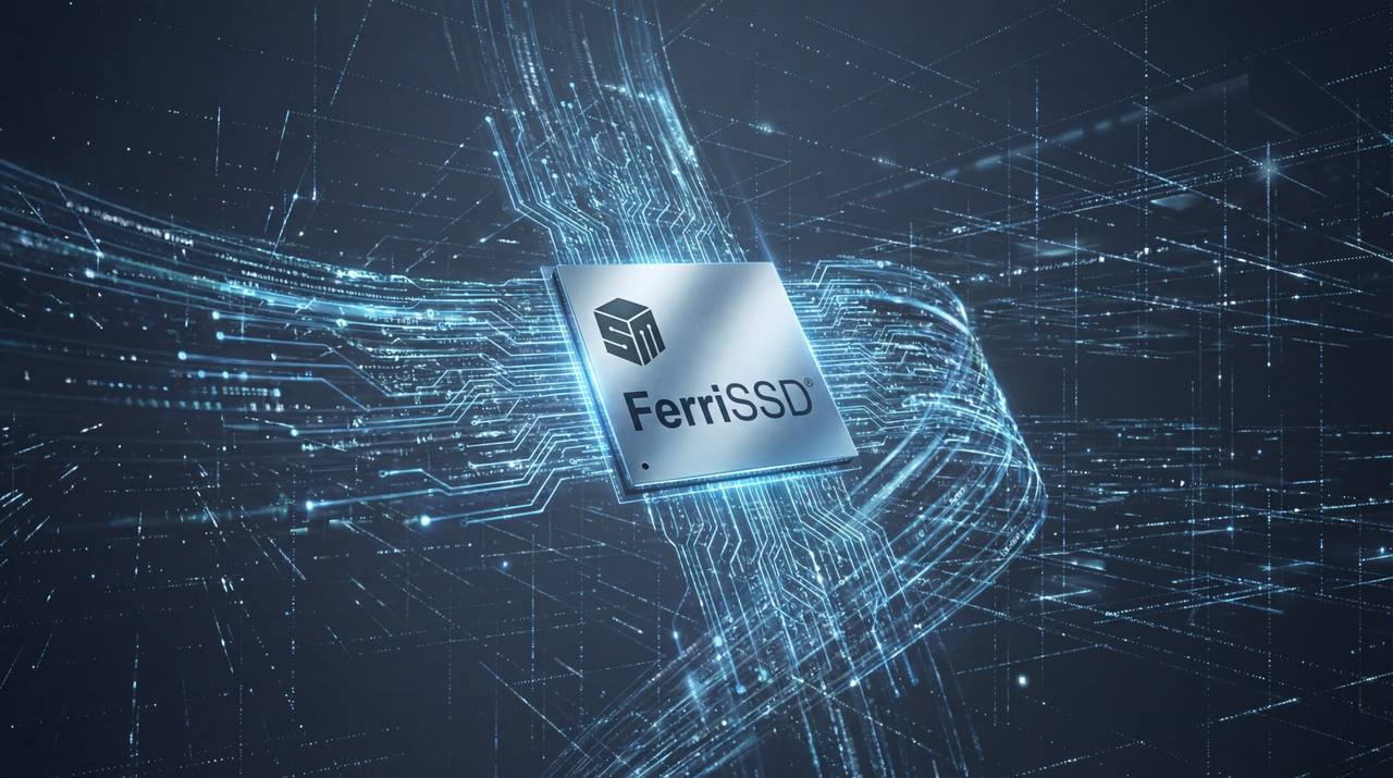 实际源图 · FerriSSD与数据网格