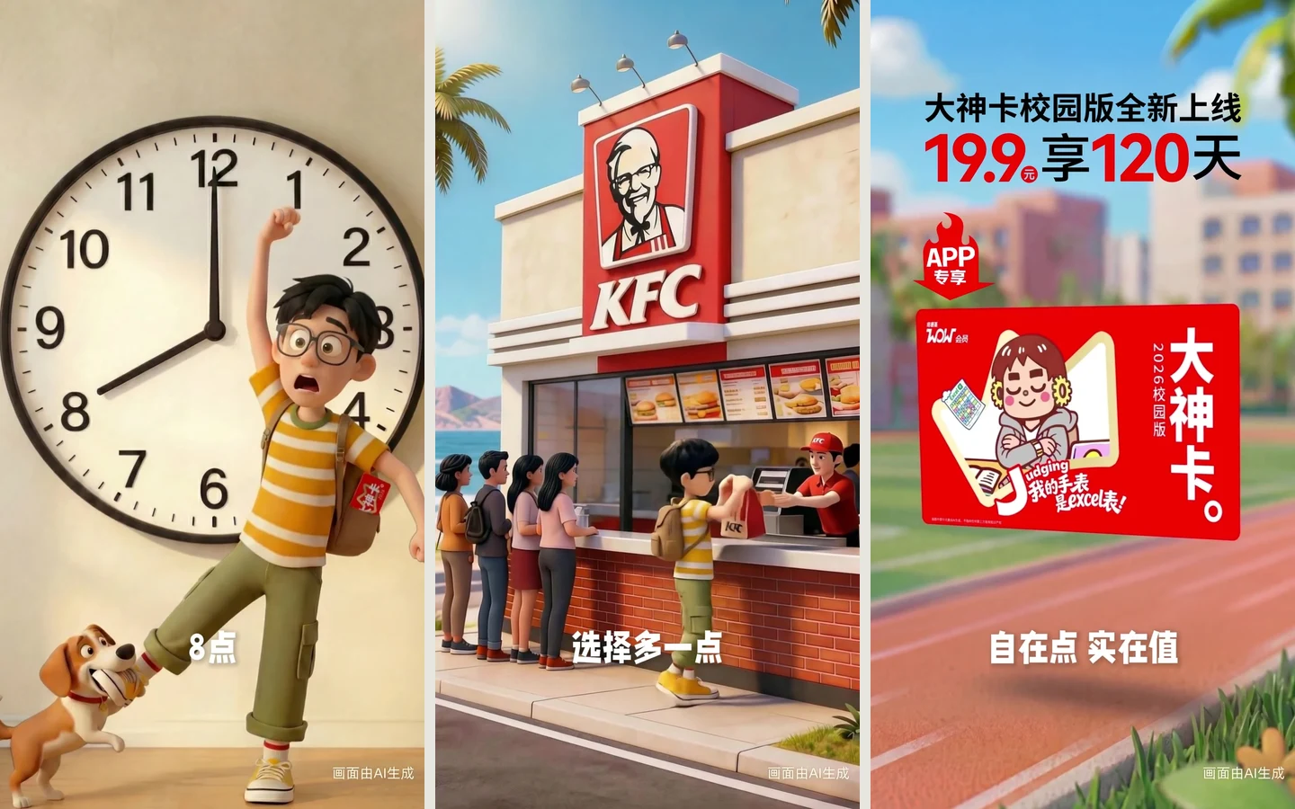肯德基丨大神卡 2026影片画面